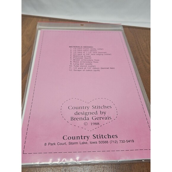 Somebunny Special 13" Bunny & Mini Quilt Sewing Pattern #112 Country Stitches - Picture 3 of 9